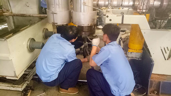 SMED快速換模改善現場 SMED快速換模改善現場